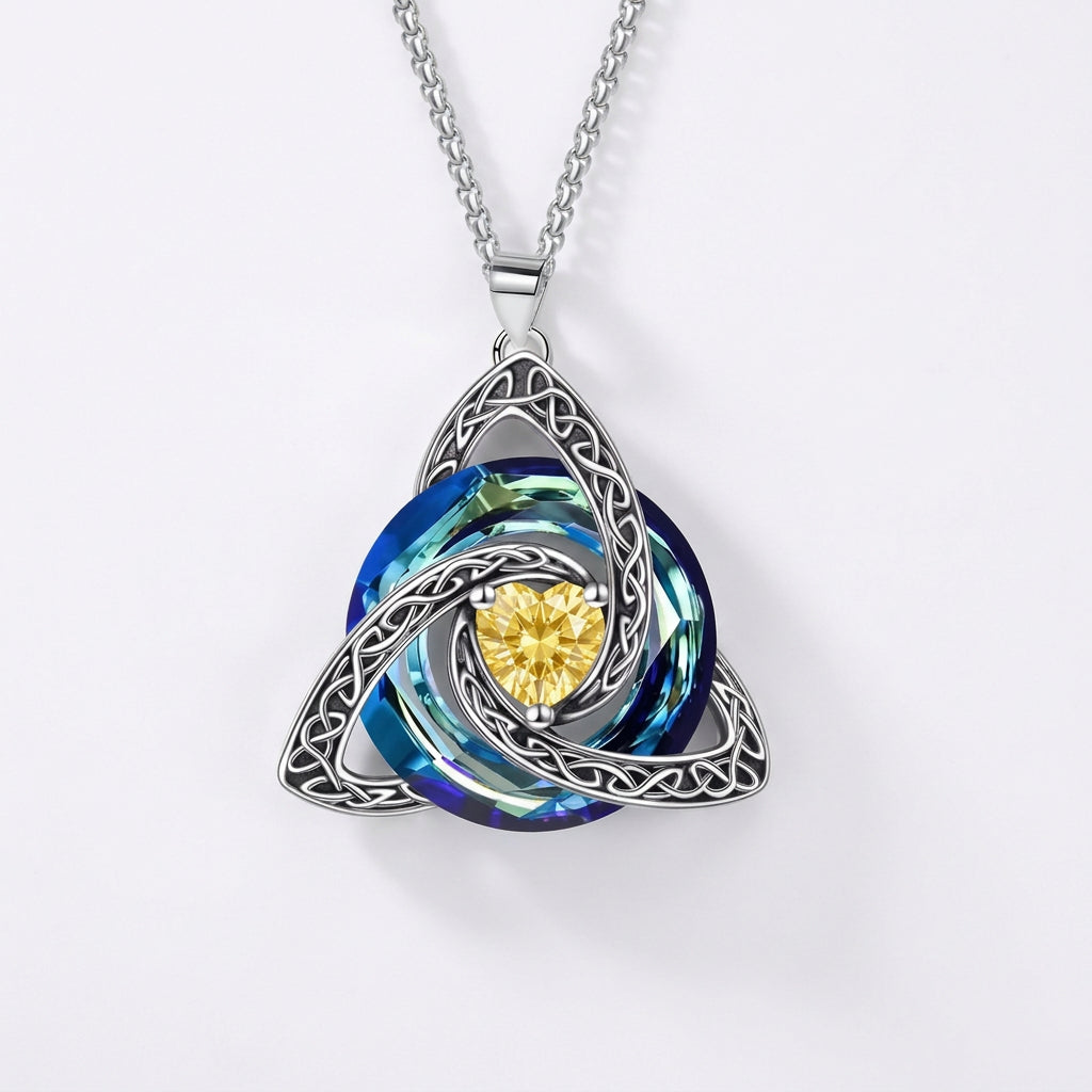 Amuleta Protecției – Colier cu Nod Celtic